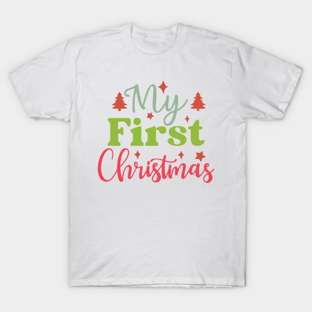 my first christmas family T-Shirt by Vortex.Merch
